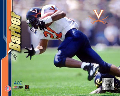 Tiki Barber - Virginia Photograph Tiki Barber - Virginia Photograph