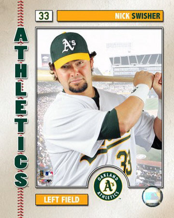Nick Swisher Photograph Nick Swisher Photograph