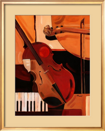 Abstract Violin Framed Print Abstract Violin Framed Print