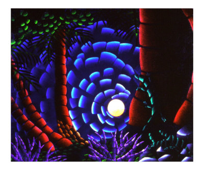 Nuclear Night Giclee Print Nuclear Night Giclee Print