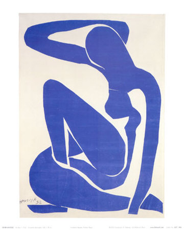 Blue Nude I, c.1952 Print Blue Nude I, c.1952 Print