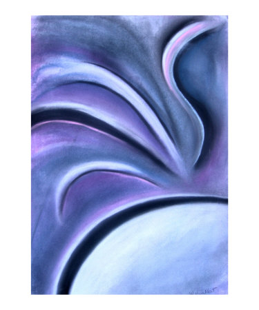 Moon Waves Giclee Print Moon Waves Giclee Print