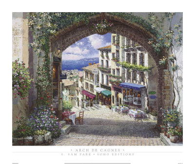 Arch de Cagnes Print Arch de Cagnes Print
