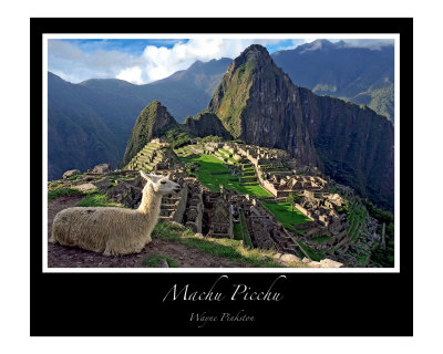 Machu Picchu Photographic Print Machu Picchu Photographic Print