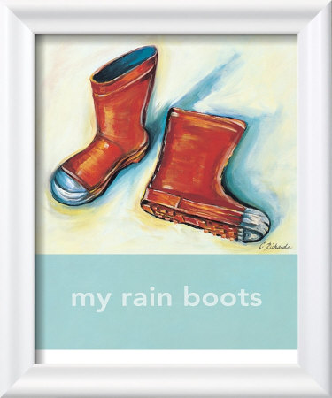 My Rain Boots Framed Print My Rain Boots Framed Print
