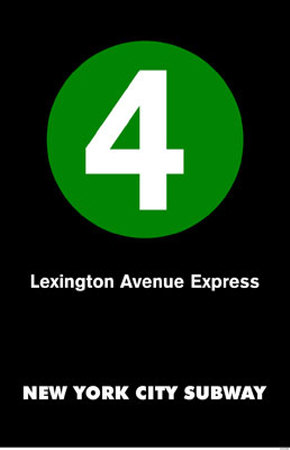 New York Subway 4 Masterprint New York Subway 4 Masterprint