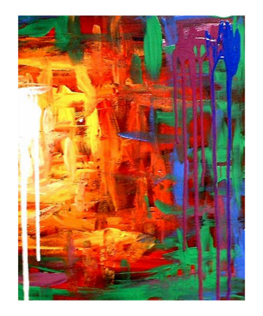 Rainbow Abstract 3 Giclee Print Rainbow Abstract 3 Giclee Print