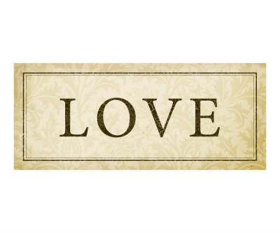 Love Sign Giclee Print Love Sign Giclee Print