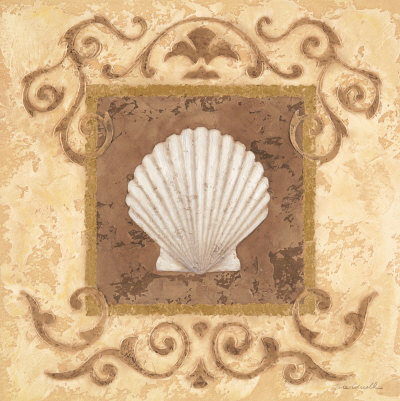 Stylized Shell I Print Stylized Shell I Print