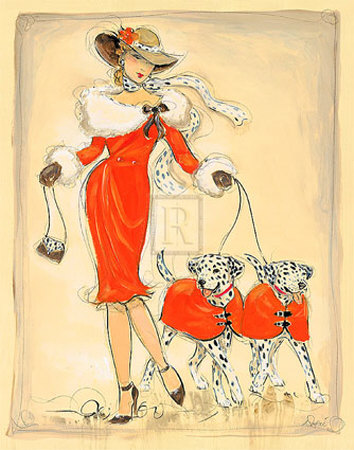 Dancing Dalmations Print Dancing Dalmations Print
