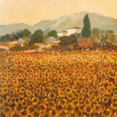Late Summer, Tuscany Print Late Summer, Tuscany Print