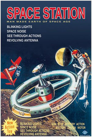 Space Station Print Space Station Print