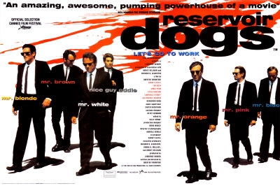 Reservoir Dogs Poster Reservoir Dogs Poster