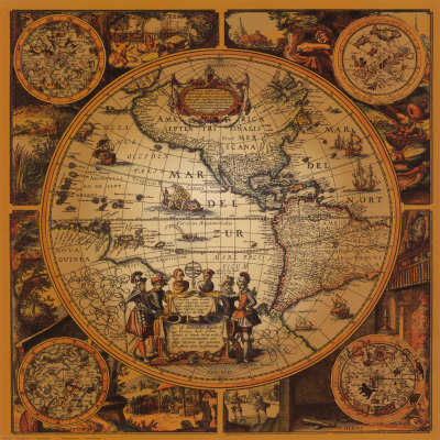 Antique Map, Cartographica II