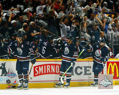 Edmonton Oilers 2006 Stanley Cup Photograph Edmonton Oilers 2006 Stanley Cup Photograph