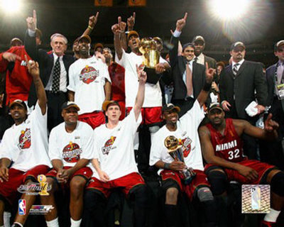 2006 Miami Heat NBA Champions Photograph 2006 Miami Heat NBA Champions Photograph