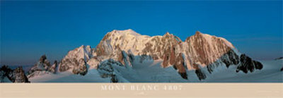 Mont Blanc Print Mont Blanc Print