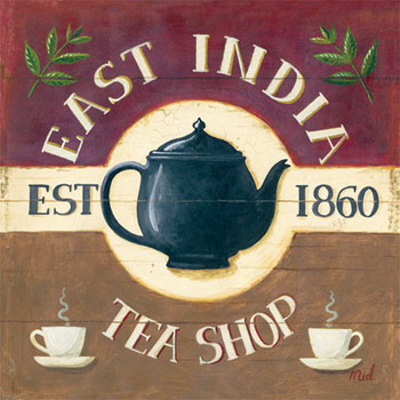 East India Tea Shop Print East India Tea Shop Print