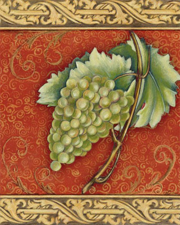 Grape Tapestry II Print Grape Tapestry II Print