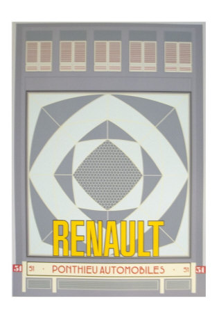 Renault Serigraph Renault Serigraph