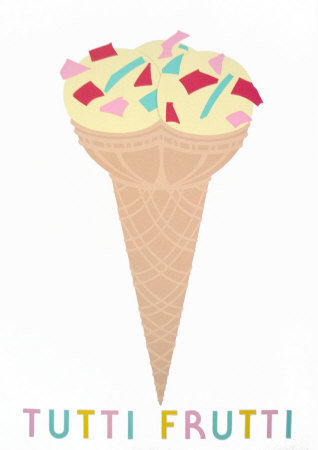 Tutti Frutti Serigraph Tutti Frutti Serigraph