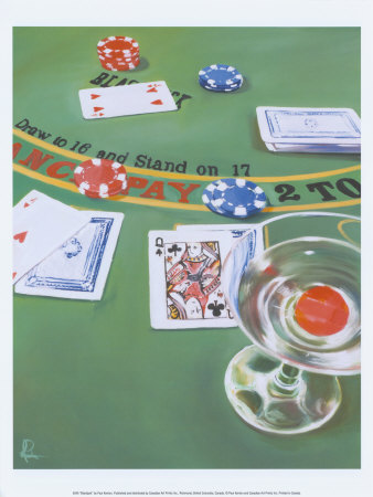 Blackjack Print Blackjack Print