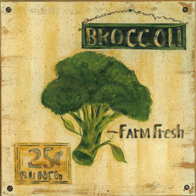Broccoli Print Broccoli Print