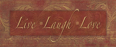 Live Laugh Love Print Live Laugh Love Print