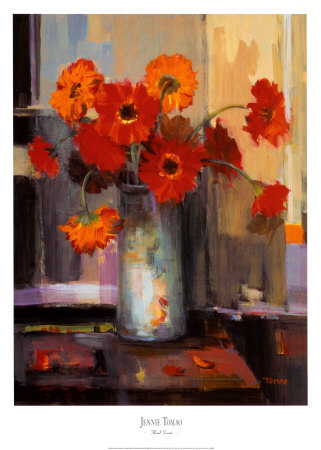 Floral Sunset Print Floral Sunset Print