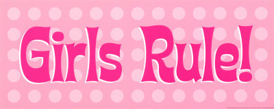Girls Rule Print Girls Rule Print