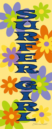 Surfer Girl Print Surfer Girl Print