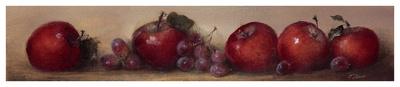 Apples and Grapes Print Apples and Grapes Print