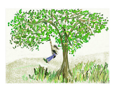 Swing and Dream Photographic Print Swing and Dream Photographic Print