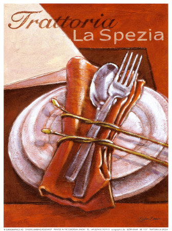 Trattoria la Spezia Print Trattoria la Spezia Print