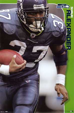 Shaun Alexander Poster Shaun Alexander Poster
