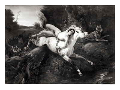 Mazeppa, 1826 Giclee Print Mazeppa, 1826 Giclee Print