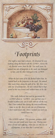 Footprints Print Footprints Print