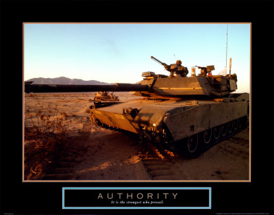 Authority: Tank Print