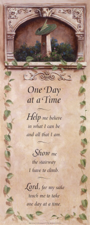 One Day at a Time Print One Day at a Time Print