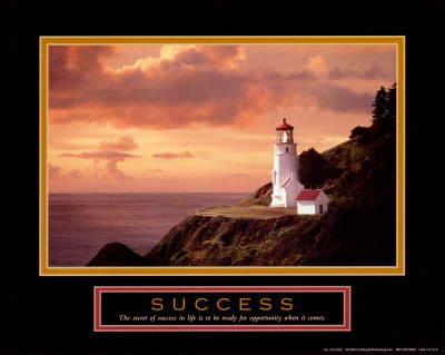 Success: Lighthouse Print Success: Lighthouse Print