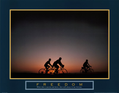 Freedom: Family Biking Print Freedom: Family Biking Print