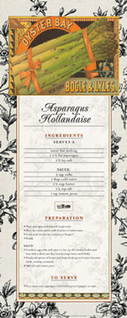Asparagus Hollandaise Print Asparagus Hollandaise Print
