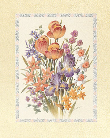 Iris and Crocus Print Iris and Crocus Print