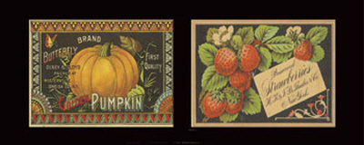Berry Pumpkin Duet Print Berry Pumpkin Duet Print