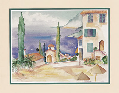 Terrace View Print Terrace View Print