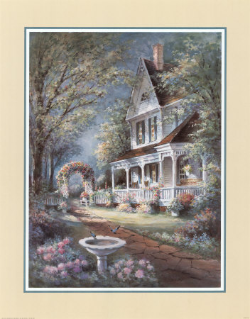Victorian Home Print Victorian Home Print