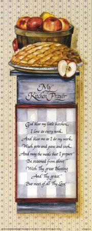 My Kitchen Prayer Print My Kitchen Prayer Print