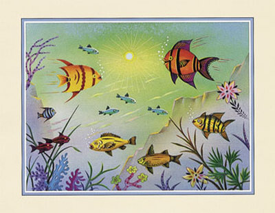 Deep Sea Party Print Deep Sea Party Print