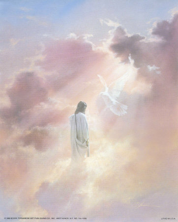 Christ in Clouds Print Christ in Clouds Print