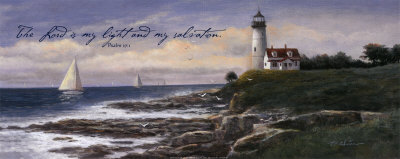 Lighthouse: Dawn Print Lighthouse: Dawn Print